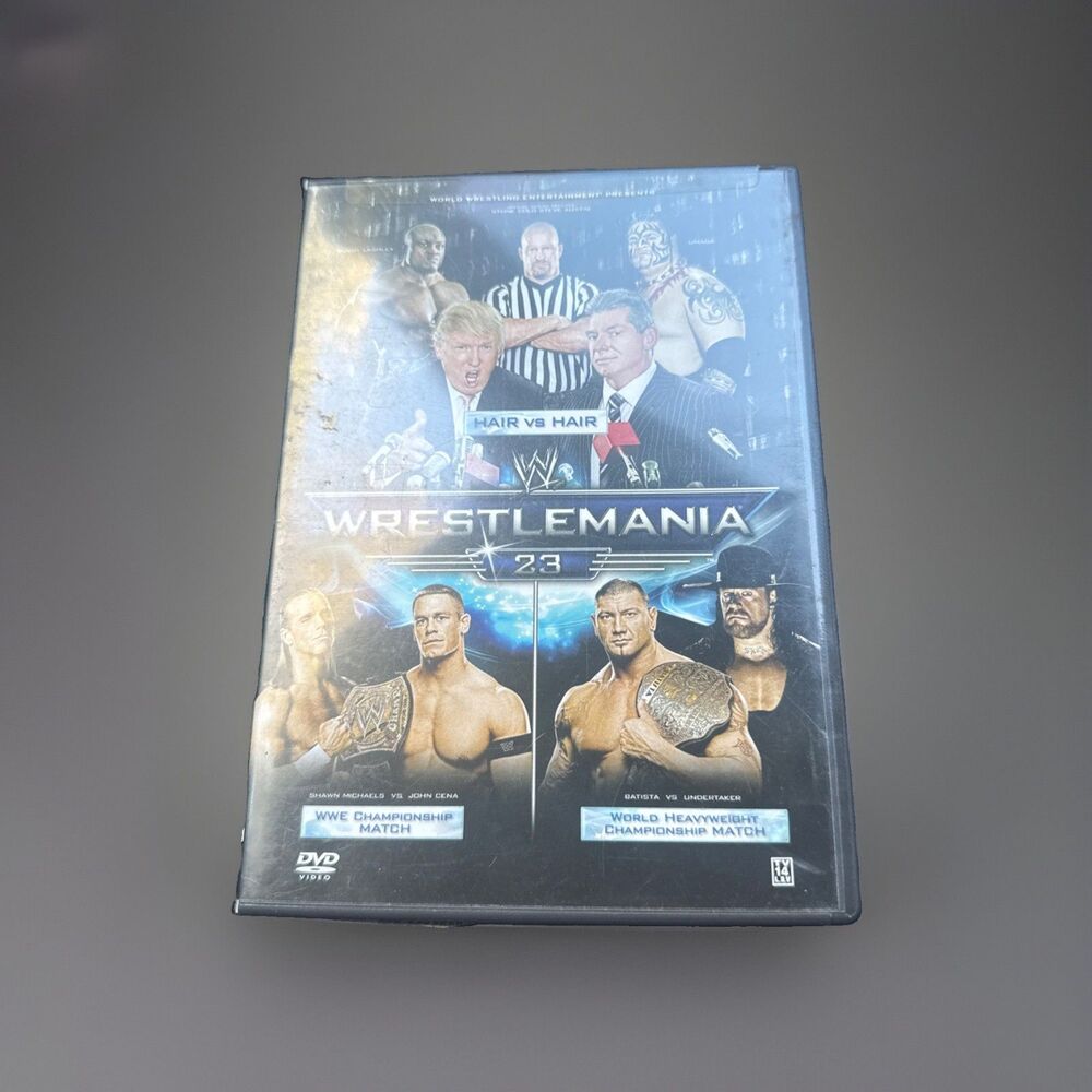 WWE - Wrestlemania 23 (DVD, 2007, 2 Disc Set, Wrestlemania￼
